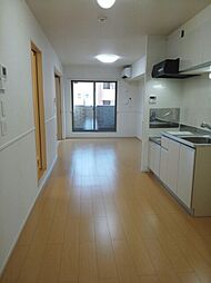 豊橋鉄道東田本線 運動公園前駅 徒歩16分の賃貸アパート 3階2LDKのリビング/ダイニング