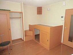 レオパレスかもめ 101 1階1Kのリビング/ダイニング