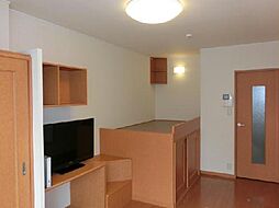 レオパレスエクセレント 202 2階1Kのリビング/ダイニング