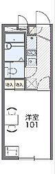 レオパレスカテリーナ芝山 1Kの間取図画像