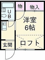 間取図画像 1K