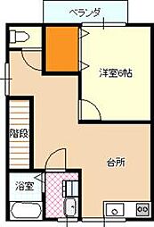 間取図画像 1DK