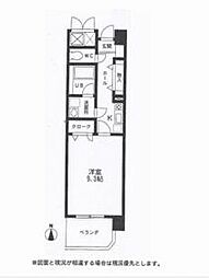 豊橋鉄道東田本線 東八町駅 徒歩3分の賃貸マンション 1階1Kの間取り