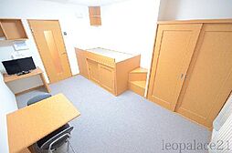 レオパレス幸田Ａ 206 2階1Kのリビング/ダイニング