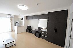 レオネクストヴィーブルIII 306 3階ワンルームのリビング/ダイニング