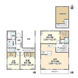 Kolet東武霞ヶ関 1階3LDKの間取り
