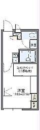 レオパレスサニーハウス 1Kの間取図画像