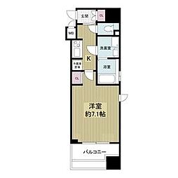 Osaka Metro長堀鶴見緑地線 京橋駅 徒歩1分の賃貸マンション 9階1Kの間取り