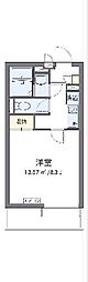 CLEINOオールミエール天神 1Kの間取図画像