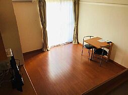 レオパレスレインボー 1階1Kのリビング/ダイニング