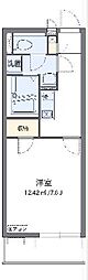クレイノライズ日吉 1階1Kの間取り