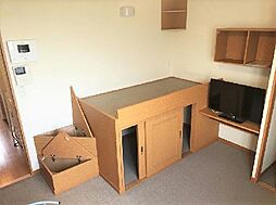 JR中央本線 甲府駅 バス17分 蓬沢一丁目下車 徒歩6分の賃貸アパート 2階1Kのリビング/ダイニング