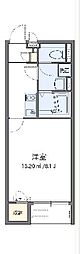 クレイノモンターニュ 1Kの間取図画像