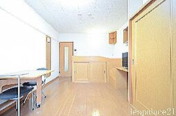 名鉄豊川線 諏訪町駅 徒歩9分の賃貸アパート 1階1Kのリビング/ダイニング