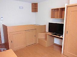 レオパレスルルド 201 2階1Kのリビング/ダイニング