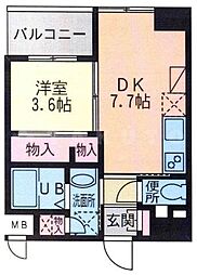 アリス・マナーガーデン谷町 3階/-