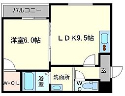 フジパレス新高 1階
