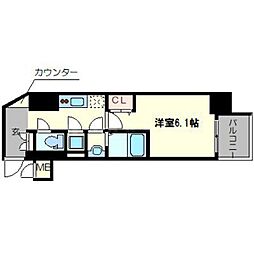 レジュールアッシュOSAKAデイフィール 8階