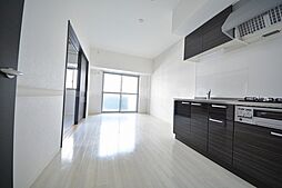 huit arbre上町台 205 2階1LDKのリビング/ダイニング