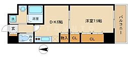 間取図画像 1DK
