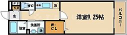 Osaka Metro今里筋線 清水駅 徒歩6分の賃貸アパート 3階1Kの間取り