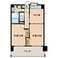 クリムゾン吉塚7階8.5万円