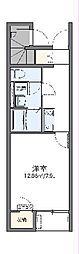 レオネクストオリーブ 1階1Kの間取り