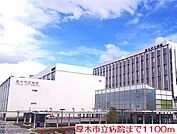 【総合病院】厚木市立病院まで1100ｍ