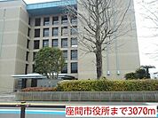 【市役所・区役所】座間市役所まで3070ｍ