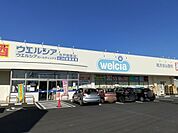 【ドラッグストア】ウエルシア水戸新原店まで650ｍ