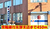 【銀行】常陽銀行友部支店まで450ｍ