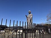 牛久大仏まで3050ｍ