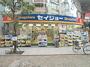 【ドラッグストア】くすりセイジョー新丸子店まで134ｍ