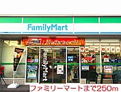 【コンビニエンスストア】ファミリーマートまで250ｍ