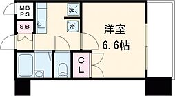 JR山手線 池袋駅 徒歩8分の賃貸マンション 7階1Kの間取り
