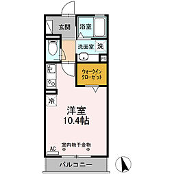 間取図画像 ワンルーム