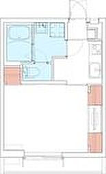 リブリ・Tre Vita 1階1Kの間取り