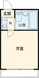 レオパレス吉祥寺第1 1Kの間取図画像
