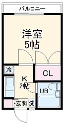 間取図画像 1K
