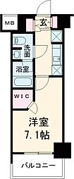 Ｓ−ＲＥＳＩＤＥＮＣＥ板橋大山 3階1Kの間取り