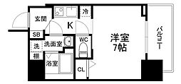 S-RESIDENCE難波大国町Deux 4階