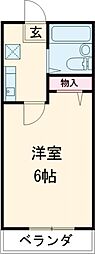 間取図画像 1K