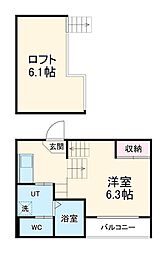 間取図画像 ワンルーム