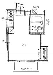 間取図画像 ワンルーム