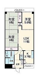 間取図画像 3LDK