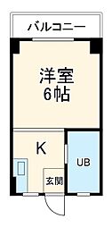 間取図画像 1K