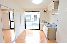 東武野田線 愛宕駅 徒歩19分の賃貸アパート 1階2DKのリビング/ダイニング