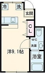 間取図画像 ワンルーム