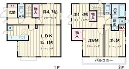 Ｋｏｌｅｔ府中四谷07 1階4LDKの間取り