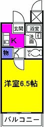 間取図画像 1K